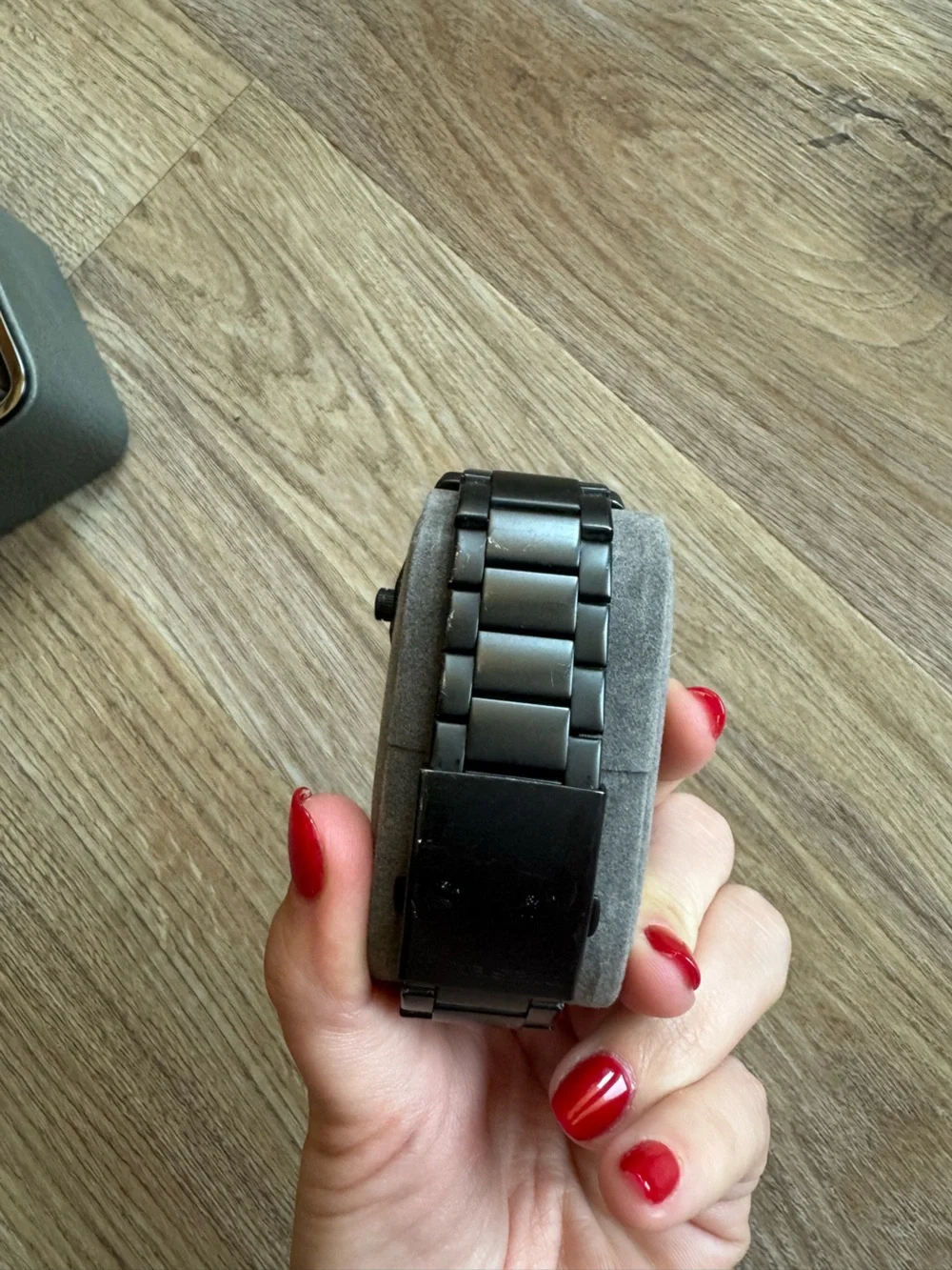 Diesel Black Men's Watch with Silver Accents